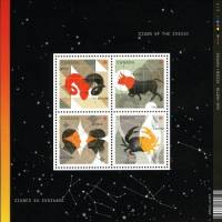 (№2011-142) Блок марок Канада 2011 год "Знаки зодиака", Гашеный